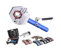 Strumento di crimpatura for tubo flessibile idraulico manuale, strumento di crimpatura for tubo flessibile A/C for auto, Crimper, riparazione tubo flessibile aria condizionata Per elettricisti, mecca
