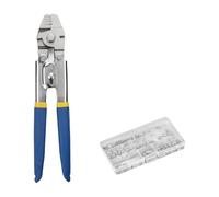 Strumento di crimpatura per cavi metallici, crimpatrice per cavi da pesca e anelli di crimpatura in alluminio, pinze fino a 2,2 mm