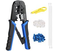 Strumento Di Crimpatura RJ45 Cat5 Pinza Crimpatrice per Cavi E Rete Cat5E RJ-11