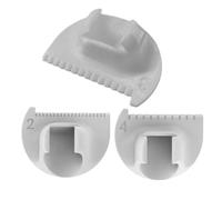 Strumento Di Cucitura Bordo,Strumento Di Piking Per | Set Di Tre Modelli Guida Pollice Per Quilting Orlo Artigianato Cuciture Rette E Curve