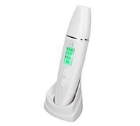 Strumento di Cura della Pelle Portatile per Rilevatore della Pelle Digitale, Query Storica dei Dati, Base Universale, Adatta per il Test di umidità del Viso, Tester 'olio (WHITE)