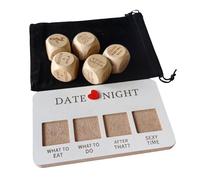 Strumento di data notte strumento per coppie DTE Night Dadi che cosa si dovrebbe vedere Decidere uno strumento di film per San Valentino regalo di anniversario