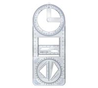 Strumento di disegno flessibile della linea geometrica multifunzionale per una misurazione e un disegno precisi, aiutanti di apprendimento creativo in matematica, ideale per disegni tecnici e