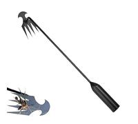 Strumento di diserbamento da giardino - Diserbatore manuale Rastrello Giardino - Strumenti da giardinaggio a manico lungo per la cura delle piante, uso su e cortile da uomini, donne e