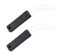 Strumento di diserbo per giardino, 2 pezzi, diserbatore manuale per giardinaggio - avviamento erbante con manico ergonomico, per avviare piante da giardino, cura del paesaggio, per giardinieri