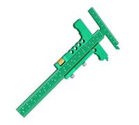 Strumento di disposizione della forma del termine inciso con precisione con piccola vite in bronzo modificabile Strumento di misurazione ergonomico per la lavorazione del legno contro la misurazione