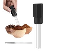 Strumento di distribuzione - Distributore di caffè professionale con base magnetica | Strisciatore portatile per Whisk per estrazione, utensile per portatile per la birra dom