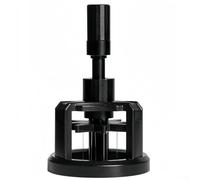 Strumento di distribuzione per miscelatori di caffè espresso per portafiltri da 51 53 58 mm, altezza regolabile, distributore magnetico per caffè con 10 aghi, 0,25 mm in acciaio inox S (51 mm)