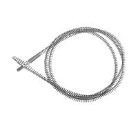 Strumento di dragaggio per tubi a molla per fognature, scarichi a pavimento e doccia - Pulitore per scarichi in acciaio al manganese con bobina pieghevole da 10 mm, compatibile con trapani elettrici