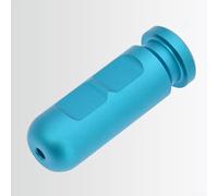 Strumento di equalizzazione dell'orecchio in alluminio progettato per tecniche di apnea efficienti (blu)
