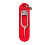 Strumento di espulsione SIMM, perno di rimozione della scheda SIMM, strumento di rimozione delle schede SIMM, rimozione del vassoio della carta SIMM di lunga durata con custodia protettiva in silicone