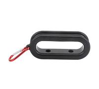 Strumento di Estrazione del Cavo da Pesca in Lega di Alluminio Nero con Pulsante Rosso, Accessorio Pratico e Leggero, Resistente e Morbido.