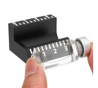 Strumento di etichettatura per flaconcini - applicatore preciso riutilizzabile da 3 ml e 10 ml - etichettatura di flaconi a lunga durata | Per piccoli barattoli, cucina, contenitori per olio cosmetico