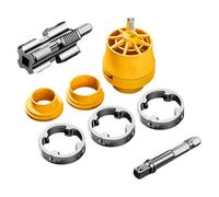 Strumento di filettatura,Kit di manutenzione per impianti idraulici e riparazione - Set portatile di precisione per filettare tubi