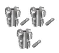 Strumento di filettatura per tubi ad alta efficienza Infila professionale in metallo Infilatori compatti per tubi dell'acqua per 0,5 3/4 "Plumping Compact Internal Hole Cutter per impianti idraulici