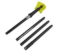 Strumento di finitura angolare regolabile per cartongesso con rotazione a 360 gradi e rullo flessibile, adatto per progetti di finitura e costruzione di angoli interni ed esterni (B)