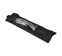 Strumento di finitura per guarnizioni | Applicatore a doppia punta in acciaio inossidabile 3 pezzi | Kit di sigillatura preciso per sigillatura | per cucina bagno WC doccia e