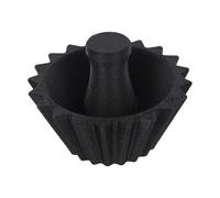 Strumento di fissaggio a forma di filtro da caffè per Hario V60, pressa trasparente per filtro Petg con 20 nervature per una migliore birra, per filtri origami