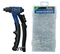 Strumento di fissaggio compatto per rivetti Pop Pot manuale completo di 320 r...