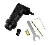 Strumento di fissaggio ergonomico interamente in metallo ad angolo retto, riduce le vibrazioni per operazioni fluide in spazi di lavoro ristretti, accessorio professionale per utensili elettrici