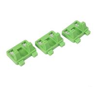 Strumento di fissaggio per filo elettrico con sistema a morsetto modulare e componenti resistenti al calore per una manipolazione sicura durante la saldatura continua (verde)