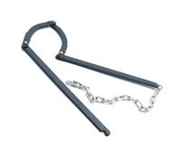 Strumento di fissaggio per recinzioni, 490 mm, materiale in ferro antiruggine per la riparazione di reti metalliche e filo spinato in giardinaggio e manutenzione della casa