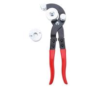 Strumento di formatura del tubo 4 in 1, pinza versatile per tubi in metallo resistente, adatta per tubi dei freni e piegatura dei tubi