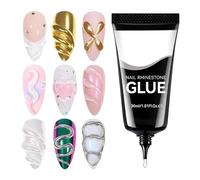 Strumento Di Gel Per La Scultura Delle Unghie,30ml Colla per Decorazioni con Strass e per Modellazione,Gel Modellante Per Le Unghie | Per Donne E Ragazze Design Di Motivi Intaglio