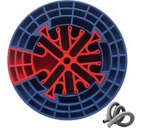 Strumento di gestione dei cavi portatile per cassettiera e pettine guida per cavi di rete per cavi dati di rete previene l'impigliamento Mantenere i cavi organizzati (TIPO - 1)