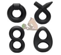 Strumento di gomma morbida Maglietta da uomo per P-ÊŇIs Lunga durata (Set di 4 PCS)