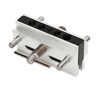 Strumento di guida per trapano per fori, modello di perno autocentrante, scala trasparente, ampia applicazione, 6 buste per trapano per fai da te