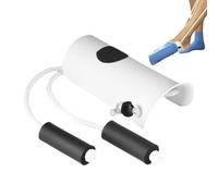 Strumento di helper - cursore da 3,15 pollici, assistente di facile da indossare, estrazione di calze a presa elastica con manici regolabili | Comoda soluzione di medicazione p