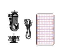 Strumento di illuminazione professionale per autoritratti Alto CRI 96+ Corpo in alluminio Freddo Caldo Modalità colore primario Mix Per Creazione di Contenuti Modalità colore primario Luce di pannello