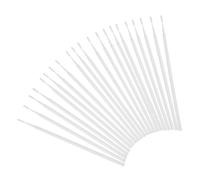 Strumento di Impollinazione Manuale 20 Pezzi in Plastica Bianca | Impollinazione Precisa e Facile da Usare, per Pomodori e Frutti, Adatto a Coltivazione Orticola