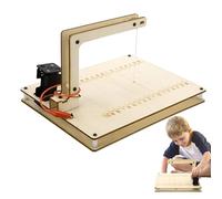 Strumento di insegnamento fisico - Set di esperimenti elettrici, apparecchiature di studio scientifica | Modulo di trainer di pratica STEM, tavolo da taglieri di filo educativo, kit di sviluppo del fo