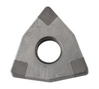 Strumento di inserimento CNC CBN ad alta resistenza all'abrasione per la lavorazione ottimale di materiali duri (WNMG080408-3)
