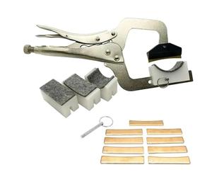 Strumento Di Inserimento Della Pressa Per Tasti Portatile Con 9 Inserti A Raggio Set Di Riparazione Leva Di Rilascio Supporto Per Il Collo(Tool and 9 Inserts)