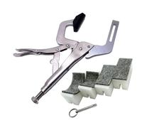 Strumento Di Inserimento Per Pressa Per Tasti Portatile Con Tastiera Con 9 Inserti A Raggio Lo Strumento Di Riparazione Per Liutaio Per Chitarra Si Regola Facilmente strumenti di riparazione per chita