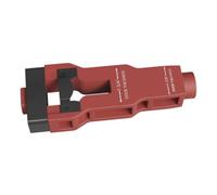 Strumento di installazione per mortasatrice per porta quadrato/rotondo, 16,2 x 2,5 cm, taglio per porte spesse 4,5 cm