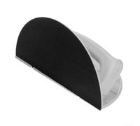 Strumento di levigatura semicircolare compatto per gli appassionati del fai da te, 10 carte vetrate per compiti efficienti in cartongesso (320 maglie)