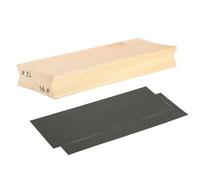 Strumento di livellamento dei tasti per chitarra, liutaio, con 2 pezzi di carta vetrata, tastiera per chitarra, raggio, blocco levigante, livellamento dei tasti per chitarra, strumento liutaio