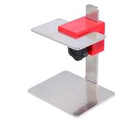 Strumento di livellamento della porta dell'armadio in acciaio inossidabile con controllo dell'altezza regolabile e base stabile per un'installazione precisa