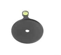 Strumento di livellamento della testa del treppiede in plastica ABS, adatto a standard da 48 mm, 60 mm, 76 mm, design portatile e leggero per lavori con fotocamera in posizione (48 mm)