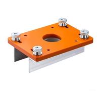 Strumento di localizzazione per scanalatura del legno con base scanalata per una maggiore precisione nelle attività di taglio e scanalatura dei bordi (senza tappo)