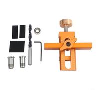 Strumento di localizzazione regolabile in lega di alluminio e acciaio inossidabile con punta da trapano, perforatrice e sollevatore 2 in 1 (B)