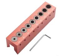 Strumento di localizzazione verticale robusto della guida del foro della tasca per la perforazione accurata e l'assemblaggio del legno