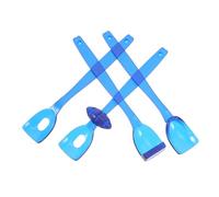 Strumento di Logopedia per Lingua, Set 4 Pezzi Blu, Pp, Esercizi | Diverse Forme di Cucchiaio, Uso a Casa e Ambito Clinico, per Ragazzo Ragazza e Terapisti del Linguaggio