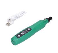 Strumento di lucidatura, elettroutensili Mini strumento di rettifica motore in ottone regolabile con luce per intaglio di giada DC3.7V