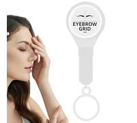 Strumento di mappatura sopracciglia, strumento di posizionamento delle sopracciglia del tatuaggio, mappatore per tatuaggio sopracciglia, facile da usare, Brow Lines Marker Device per truccatore