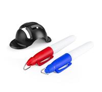 Strumento di marcatore palla da golf - Accessorio di allineamento impermeabile, impronta di design reversibile | Clear Drawing Aid Family Friends Golff, Scenario di Pratica